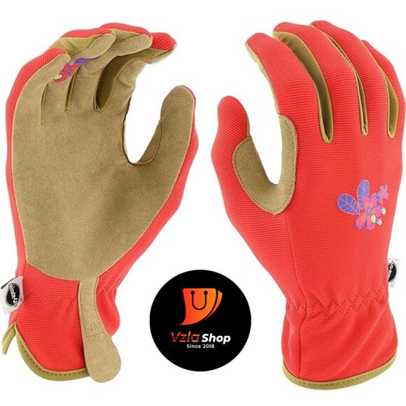 Miracle-Gro Synthetic Leather Palm Gloves - Size Small/Medium (Adjustable) - Picture 1 of 6